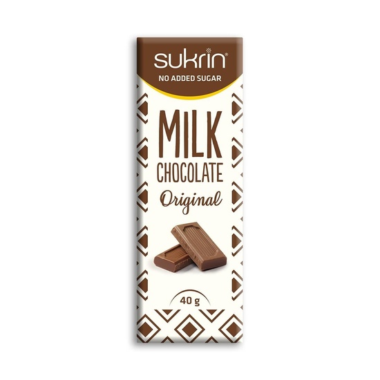 Ciocolata cu lapte x 40 g SUKRIN