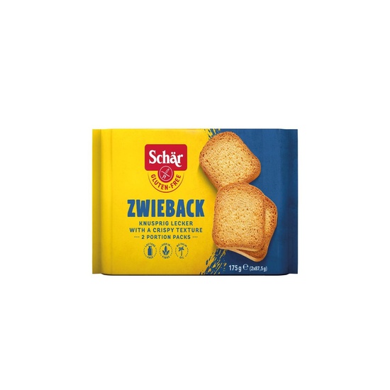 Zweiback - Paine prajita feliata fara gluten x 175 g