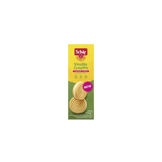 VANILLA CREAMS - Biscuiti fara gluten cu crema de vanilie