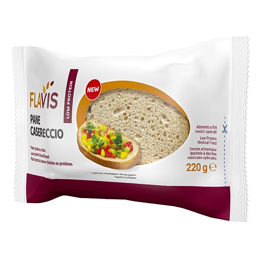 FLAVIS PANE CASERECIO - Paine feliata cu continut proteic scazut 220g