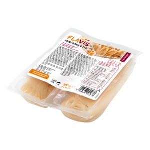 FLAVIS MINI BAGUETTE - Chifle cu continut proteic scazut 200g