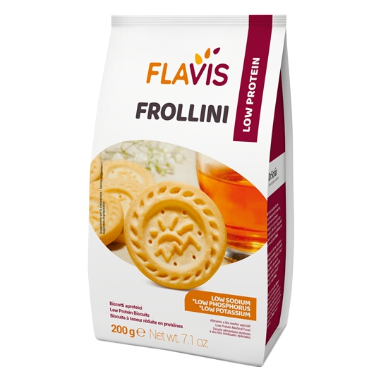 FLAVIS FROLLINI - Biscuiti cu continut proteic scazut 200g