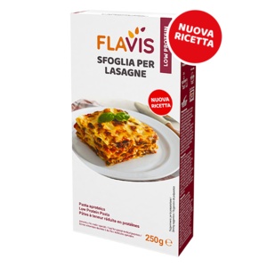 FLAVIS SFOGLIA LASAGNE - Foi pentru Lasagna cu continut proteic scazut 250g