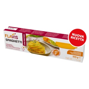 FLAVIS SPAGHETTI - Paste cu continut proteic scazut 500g