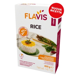 FLAVIS RICE - Inlocuitor de orez cu continut proteic scazut 400g