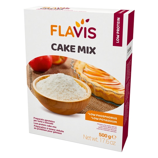 FLAVIS CAKE MIX - Amestec hipoproteic pentru prajituri si biscuiti 500g