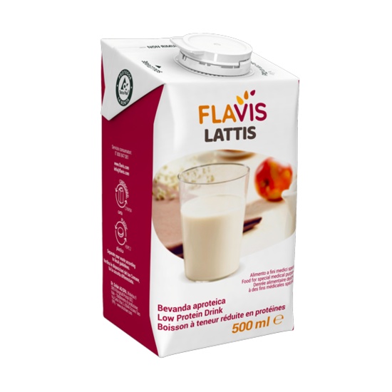 FLAVIS LATTIS - Bautura cu continut proteic scazut 500ml