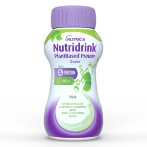 NUTRIDRINK PROTEIN 2KCAL PE BAZA DE PLANTE - AROMA DE MAZARE SI MENTA 4X200ML