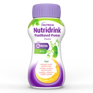 NUTRIDRINK PROTEIN 2KCAL PE BAZA DE PLANTE - AROMA DE DOVLEAC SI MORCOVI 4X200ML