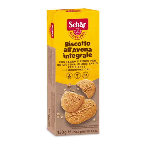 Avena - Biscuiti cu ovaz fara gluten x 130 g 