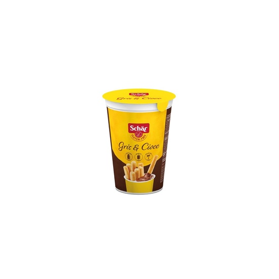 Milly Gris & Ciocc - Grisine fara gluten si crema de ciocolata x 52 g 