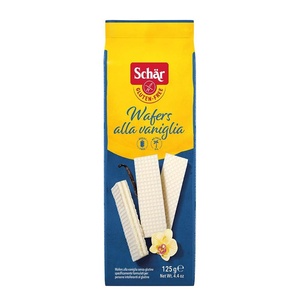 Wafers Vaniglia - Napolitane cu crema de vanilie fara gluten x 125 g 