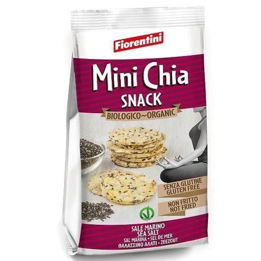 Mini Chia Snack - Chipsuri eco cu chia fara gluten x 50 g 
