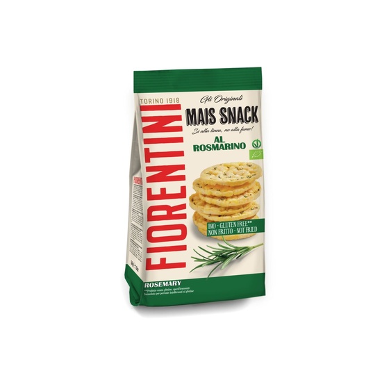 Mini Galette di Mais al Rosmarino - Chipsuri eco cu rozmarin fara gluten x 50 g 