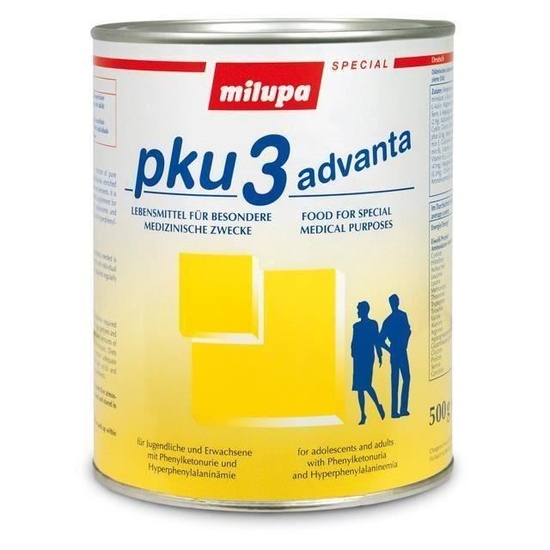 MILUPA PKU 3 ADVANTA x 500 g