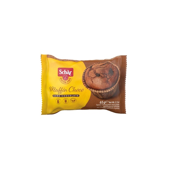 Muffins choco - Briosa cu ciocolata fara gluten x 65 g 