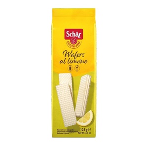 Wafers al Limone- Napolitane cu lamaie fara gluten x 125 g