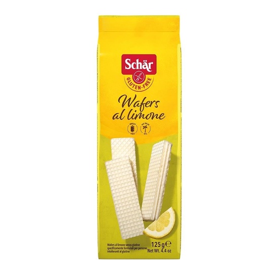 Wafers al Limone- Napolitane cu lamaie fara gluten x 125 g