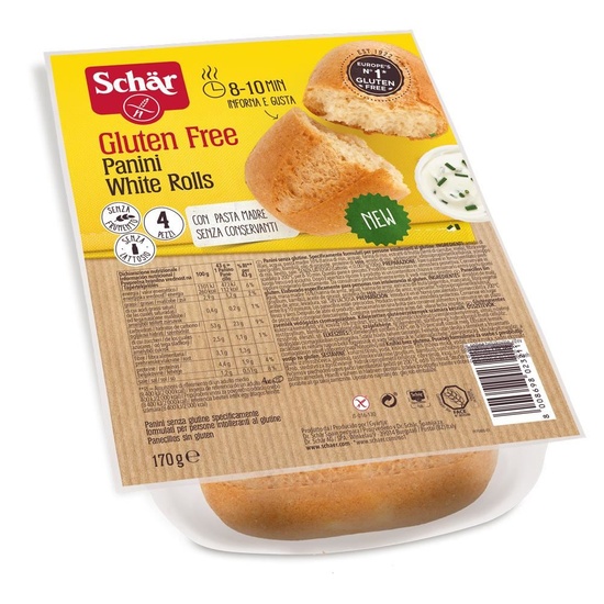 Panini - Chifle din faina alba fara gluten x 170g