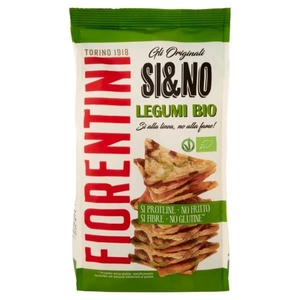 Chipsuri ECO din porumb cu legume crocante fara gluten x 80 g Fiorentini