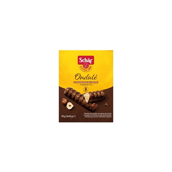 Ondule - Batoane cu crema alune fara gluten x 90 g