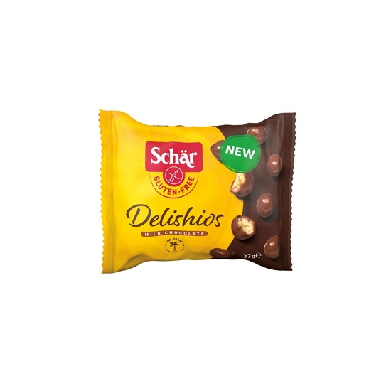 Delishios - Bomboane ciocolata fara gluten x 37 g
